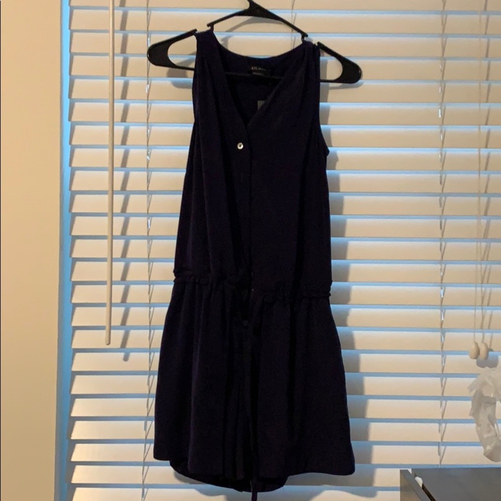 Armani exchange navy romper. NWT. SIZE 2.